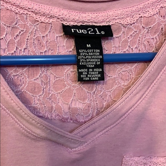 Rue21 long sleeve lace top - Picture 2 of 4